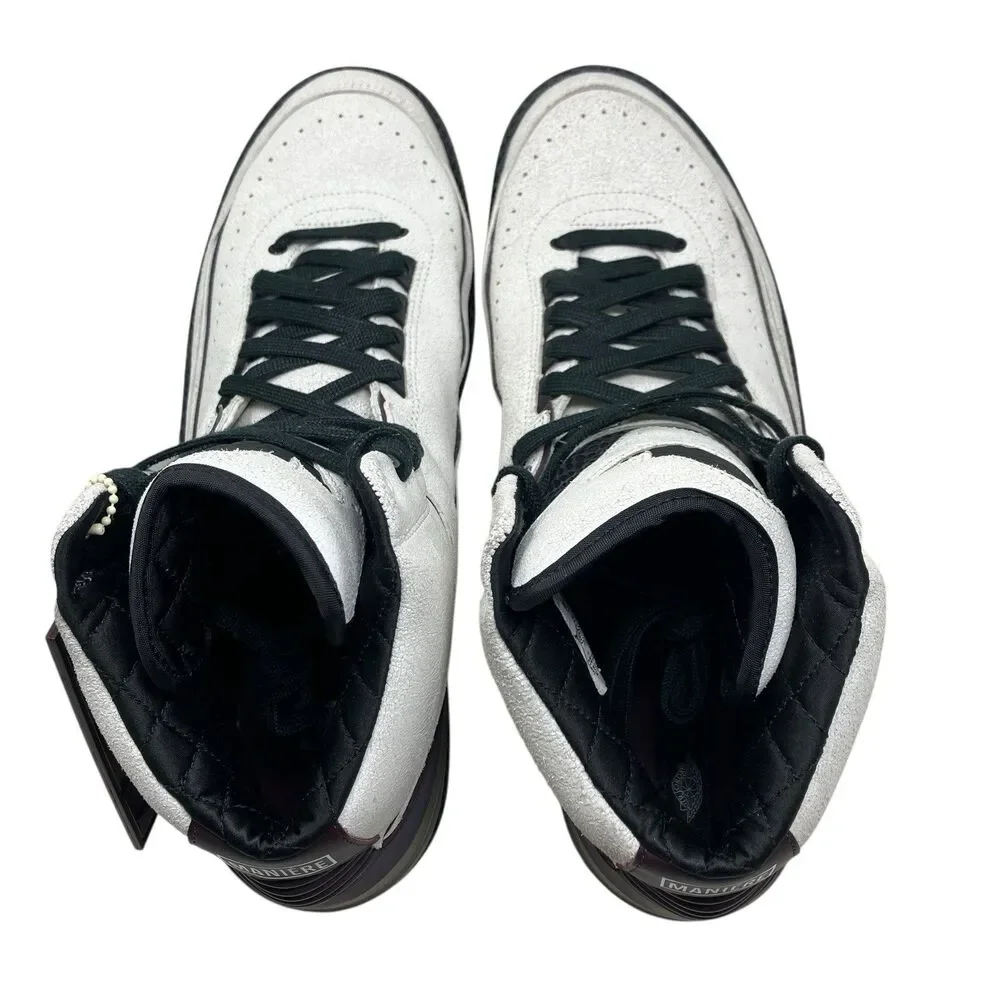 Air Jordan 2 Sneakers‎ Mens 14 Sail Burgundy Crush Retro A Ma Maniere DO7216-100